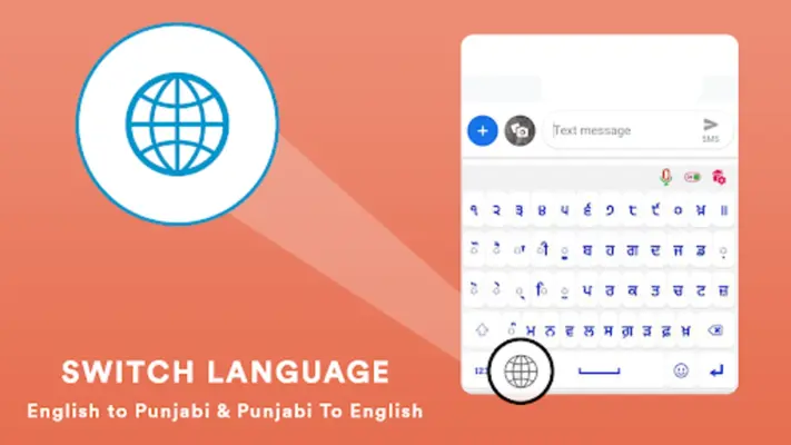 Punjabi English Keyboard App android App screenshot 0